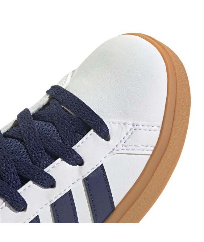 Chaussures adidas Court Enfant Grand 2.0 Blanc