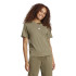 Camiseta adidas Mulher Sl Sj Verde escuro/branco
