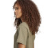 Camiseta adidas Mulher Sl Sj Verde escuro/branco