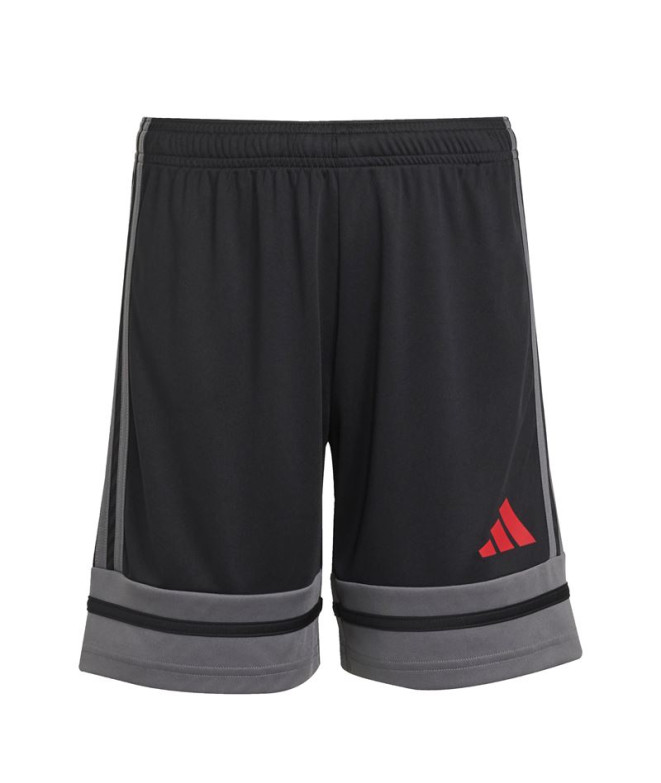 Pantalones de Fútbol adidas Squadra25 Sho Infantil Negro