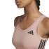 Camiseta Fitness adidas Mulher from We 3Bandas Crop Tank Rosa/Preto