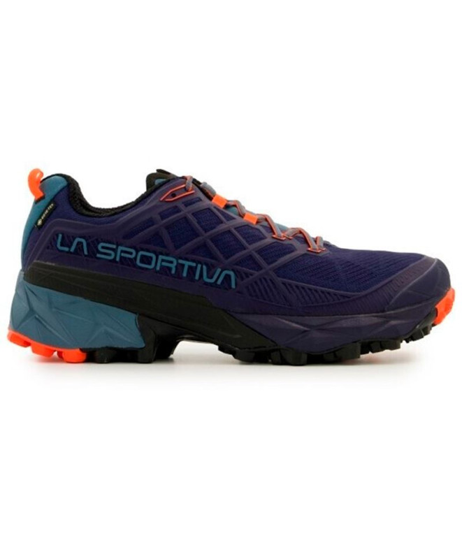 Zapatillas de Montaña La Sportiva Akyra Ii Gtx Hombre Deep Sea/Hurricane