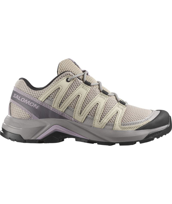 Chaussures Montagne Salomon de X-Adventure Recon Oxford Tan/Rainy Femme