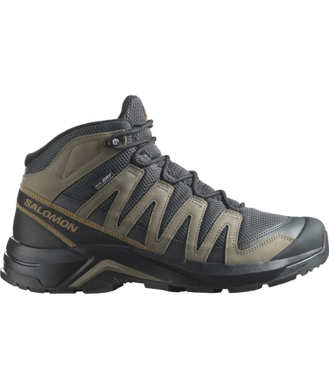 Zapatillas de Montaña Salomon X-Adventure Recon Mid Gtx Asphalt/Falcon Hombre