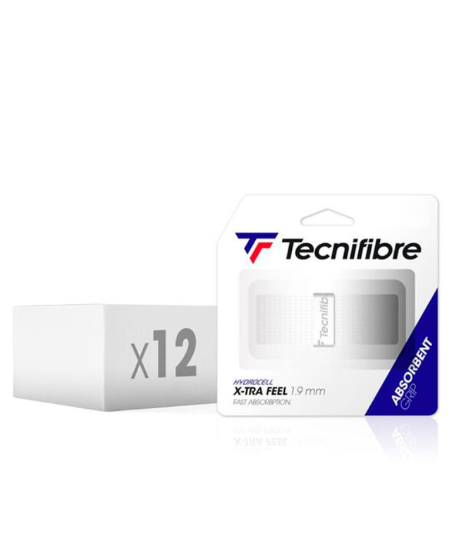 Grip básico -Tecnifibre X1TRA FEEL BLANCO