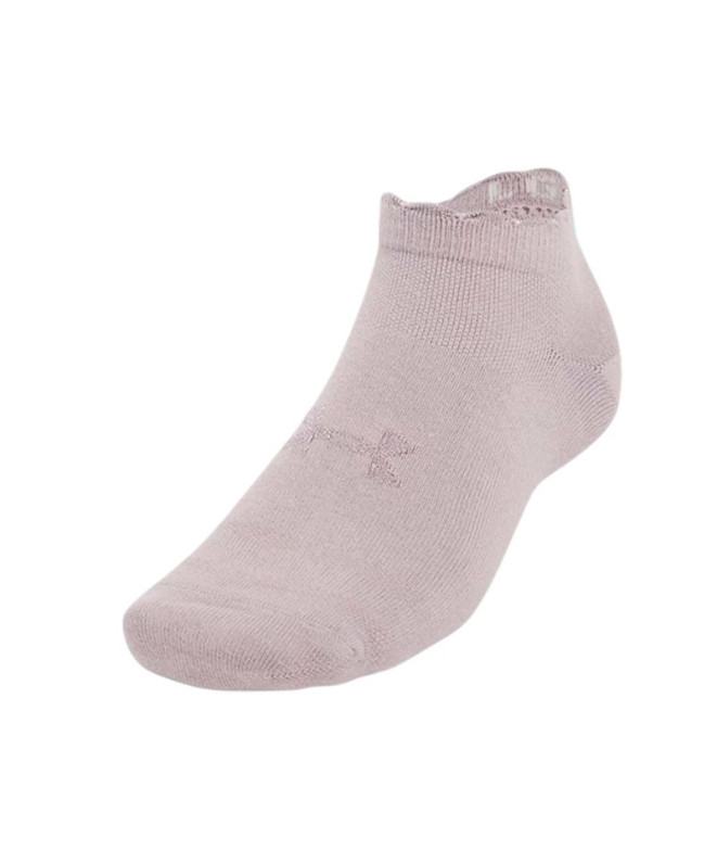 Chaussettes Under Armour Essential Low Cut 3Pk Gris