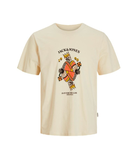 Camiseta Menino Jack & Jones Joranatomy Skull Ss Crew...