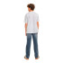 Camiseta Menino Jack & Jones Joranatomy Skull Ss Crew Neck Sn Bright White