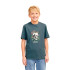 Camiseta Menino Jack & Jones Joranatomy Skull Ss Crew Neck Sn Stormy Weather