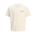 Camiseta Homem Jack and Jones Jorsnake Antique White