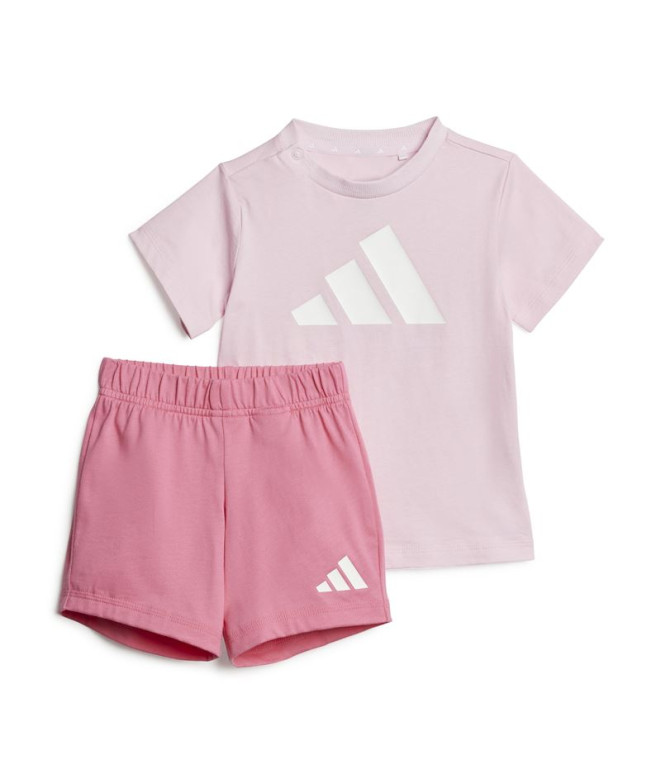 Conjunto adidas I Bl T-Set 160 Bebés Rosa