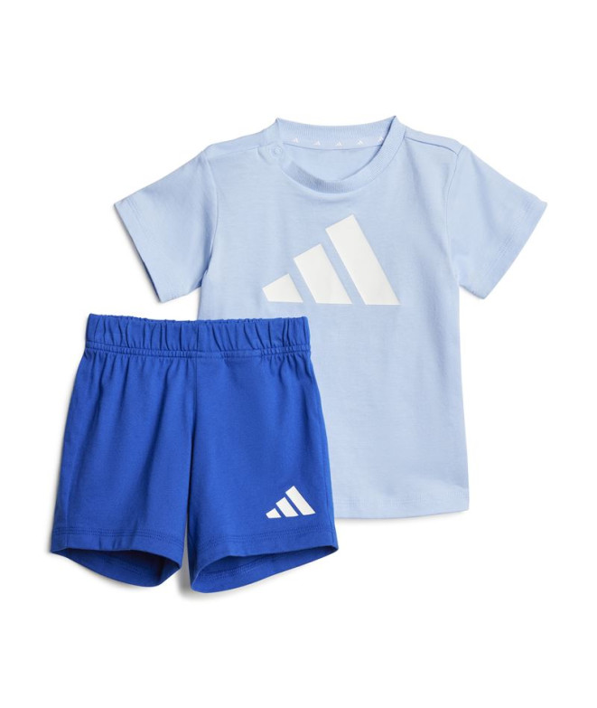 Conjunto adidas I Bl T-Set 160 Bebés Azul/Blanco