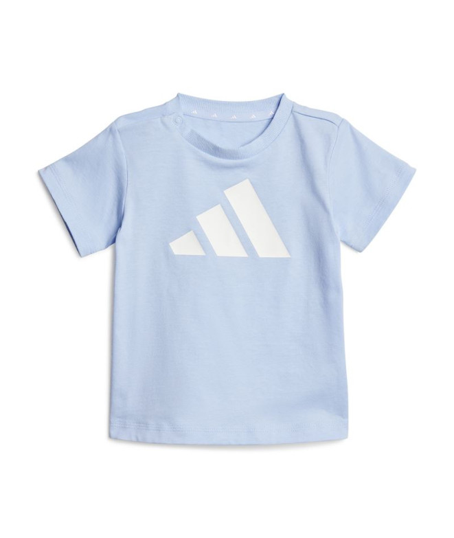 Conjunto adidas Set Bebês I Bl T- 160 Azul/branco