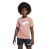 Camiseta adidas Infantil Lk Adrpt Castanho