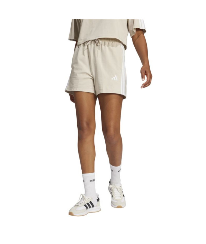 Calça adidas Mulher 3Bandas Sj Sho Azul/Branco