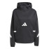 Moletom adidas Mulher Z.N.E. Oh Hd Preto/Branco