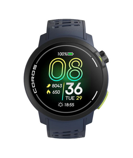 Montre Coros GPS Pace Pro Bleu Montre Coros GPS Pace Pro Bleu