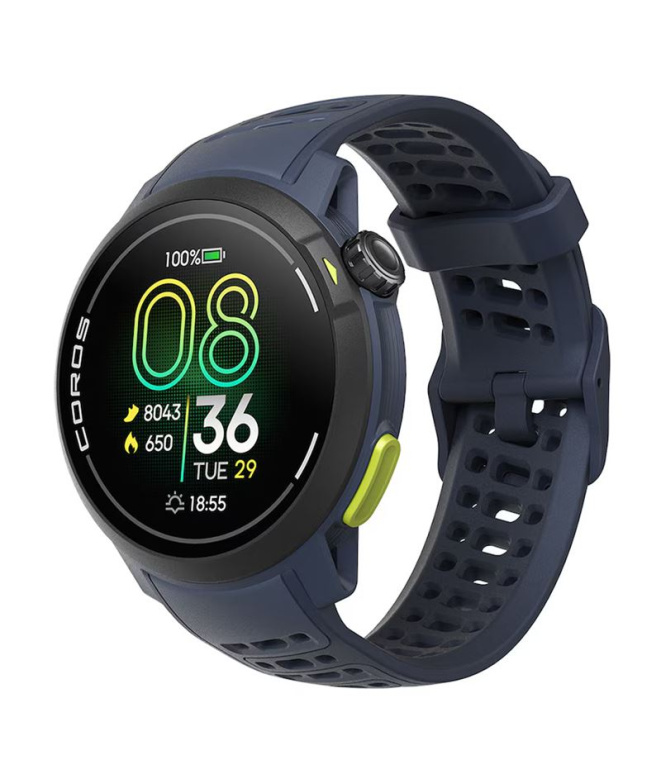 Relógio Coros GPS Pace Pro Azul