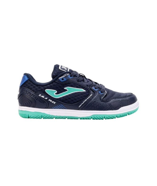 Zapatillas Joma Sala Max Jr 2503 Marino Indoor Infantil