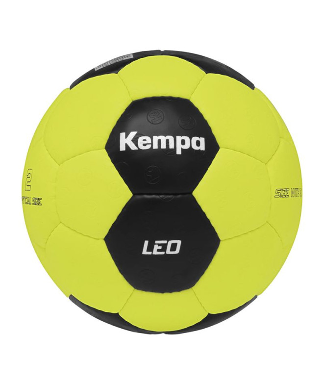 Andebol Kempa Bola de basquetebol de Leo fluor amarelo/preto