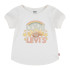 Camiseta Menina Levi's Double Cuff Gardenia