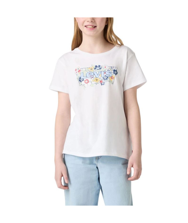 Camiseta Menina Levi's Lvg Ss Batwing Fill...