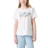 Camiseta Menina Levi's Lvg Ss Batwing Fill Branco brilhante