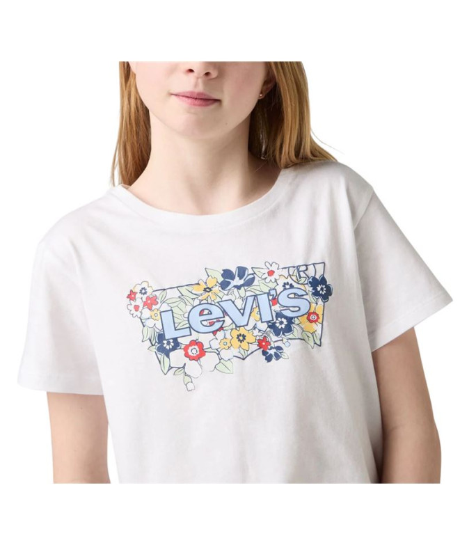 Camiseta Menina Levi's Lvg Ss Batwing Fill...