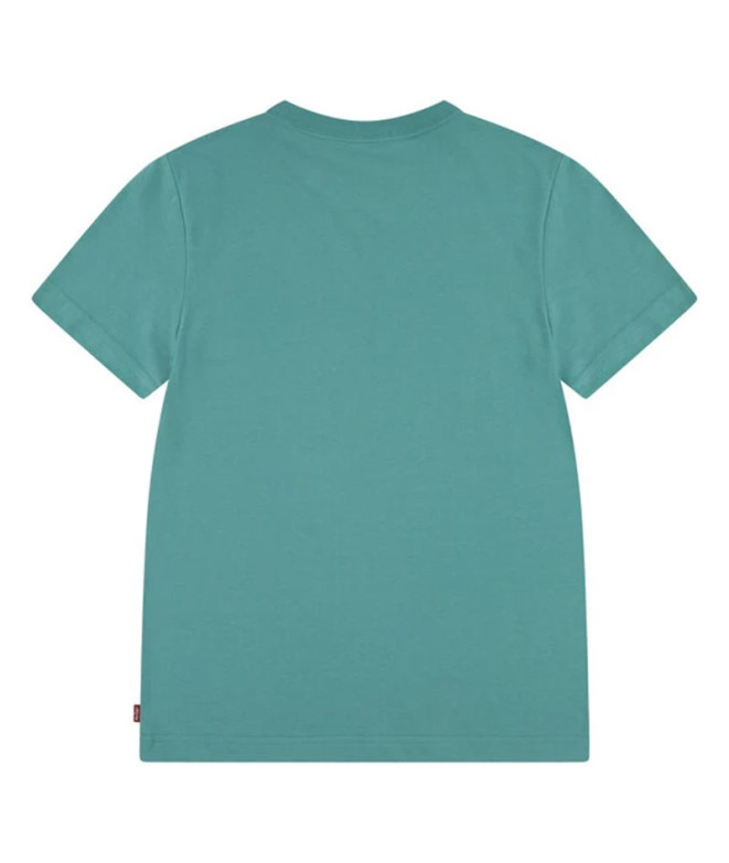 T-shirt Enfant Levi's Lvb Batwing Porcelain green