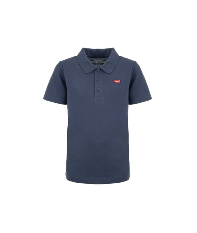 Polo Levis Polo Enfant Lvb Back Neck Tape Blue