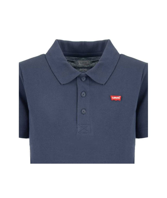 Polo Levis Lvb Back Neck Tape Polo Infantil Azul
