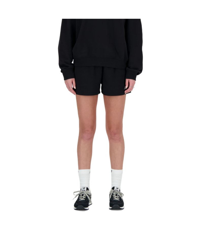 Pantalón New Balance Sport Essentials French Terry Mujer Bk