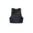Camiseta Trail Top Mulher de Nnormal Cropped Preto