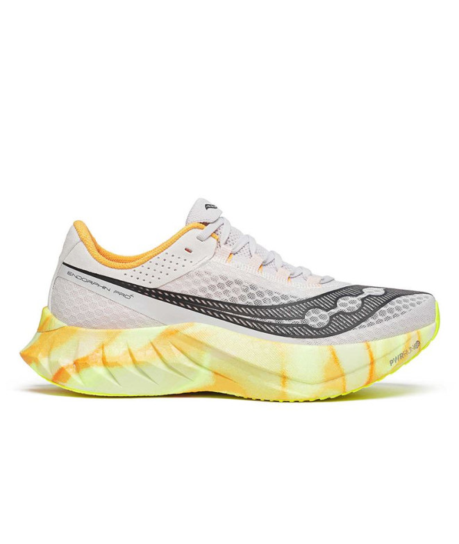 Zapatillas de Running Saucony Endorphin Pro 4 Hombre Niebla/Cascara