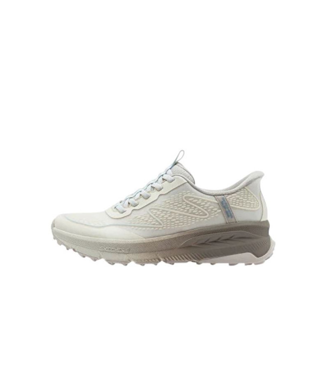 Chaussures Skechers Femme Slip Ins Switch Back - Mist Natural