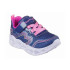 Sapatilhas Skechers Menina Luzes do coração - Retro azul-marinho