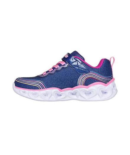 Chaussures Skechers Fille Lumières en forme de cœur -... 2