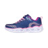 Sapatilhas Skechers Menina Luzes do coração - Retro azul-marinho