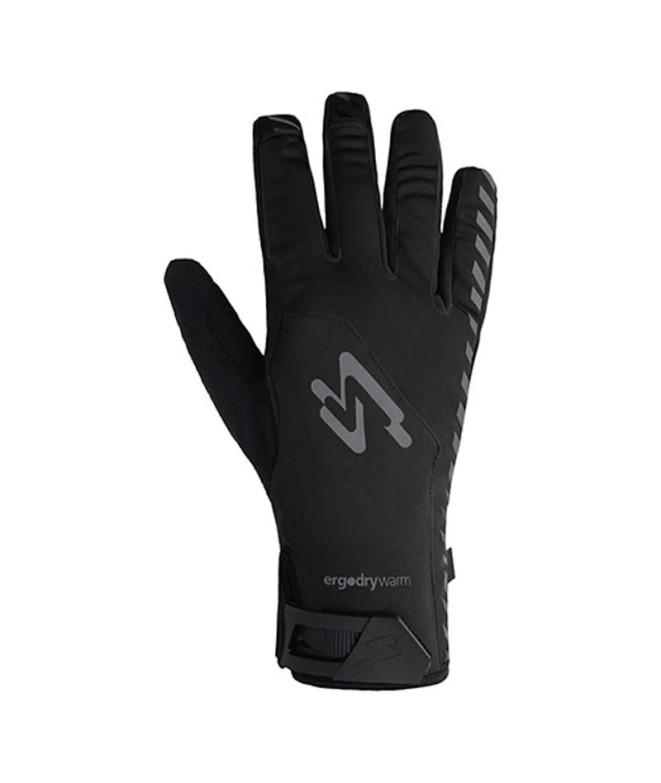 Guante Largo de Ciclismo Spiuk Top Ten Membrana Negro
