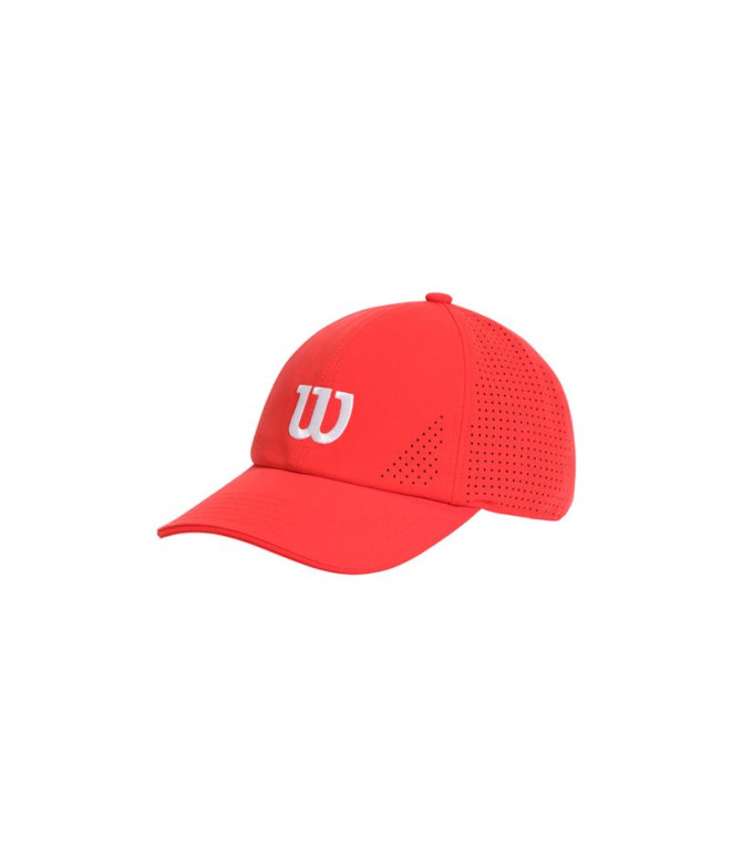Gorra de Tenis Wilson Active Perforated Cap Rojo