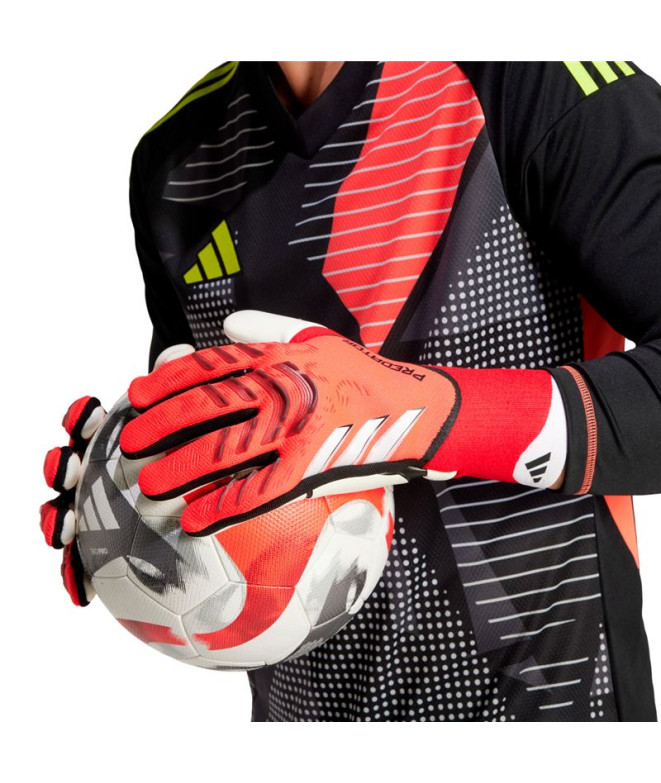 Luvas de PorteroFutebol adidas de Pred Gl Pro Red