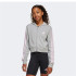 Sweat adidas French Terry Fille Jg 3Bandas Fz Cro Grey/Pink