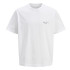 Camiseta Homem Jack and Jones Jorislington Back Bright White
