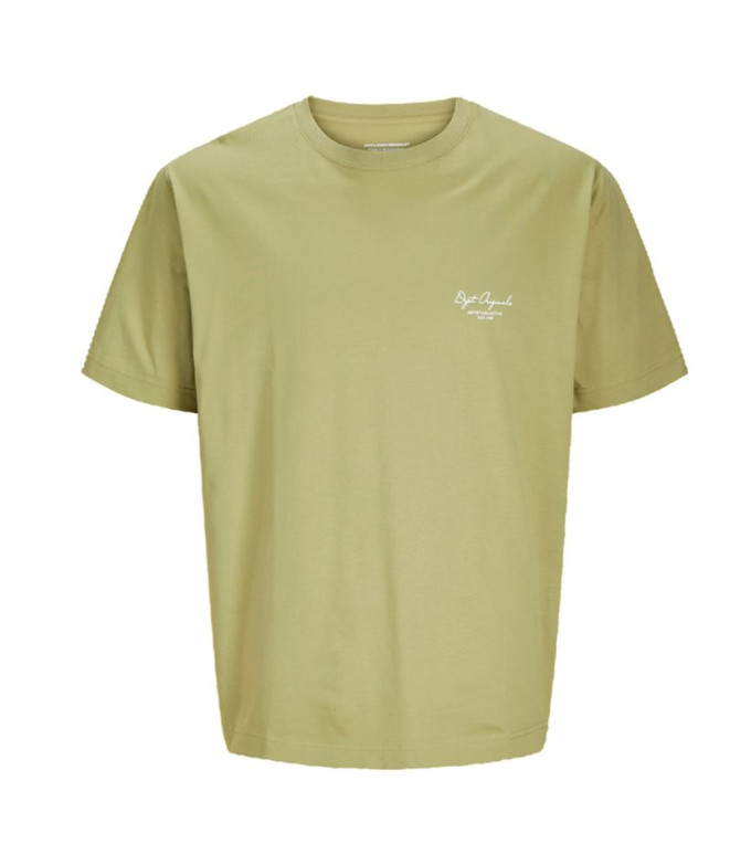 Camiseta Homem Jack and Jones Jorislington Back Cedar