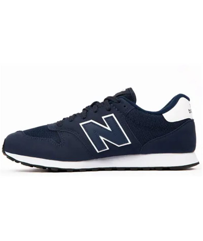 Sapatilhas New Balance Homem 500 azul-marinho