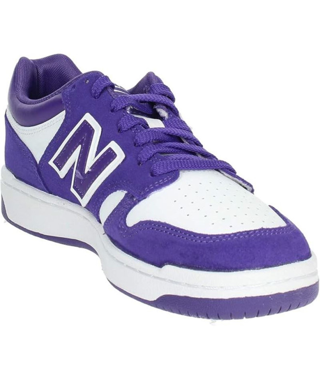 Chaussures New Balance 480 Prisme violet Enfant