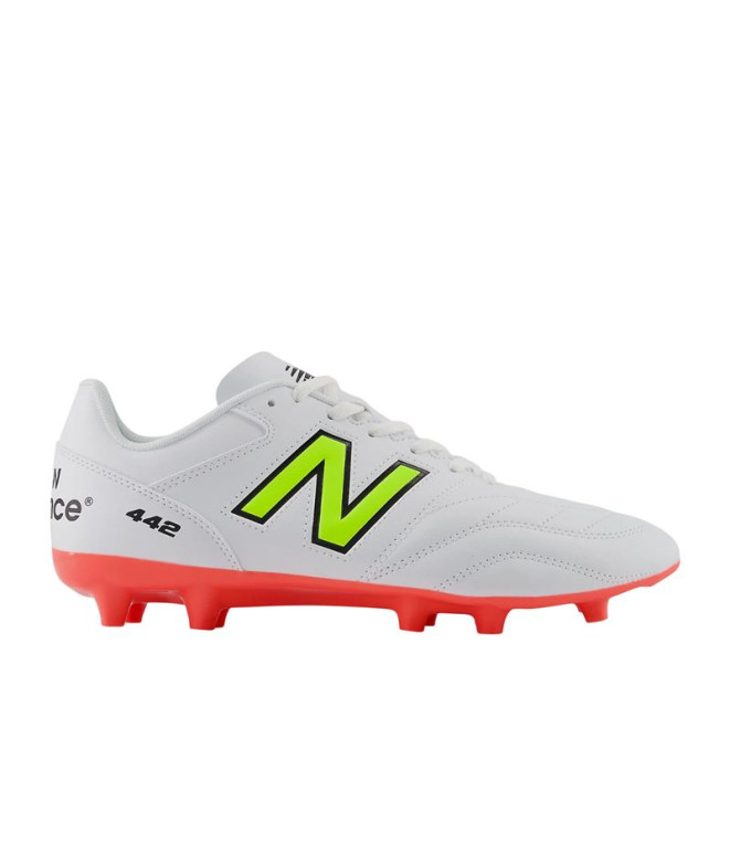 Botas de Fútbol New Balance 442 V2 Academy Fg Hombre White