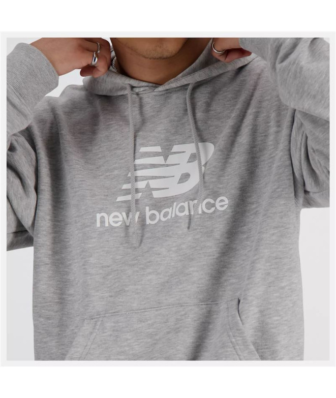 Moletom New Balance French Terry Homem Logótipo...