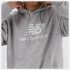 Moletom New Balance French Terry Homem Logótipo Sport Essentials Athlgrey Ag