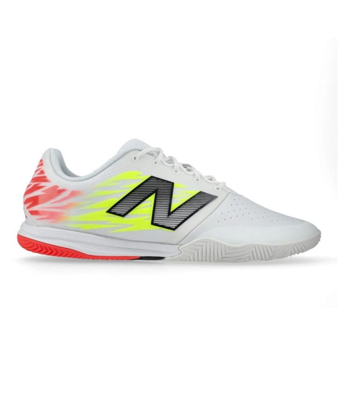 Chaussures de Football sala New Balance Furon Pro In V8 Blanc